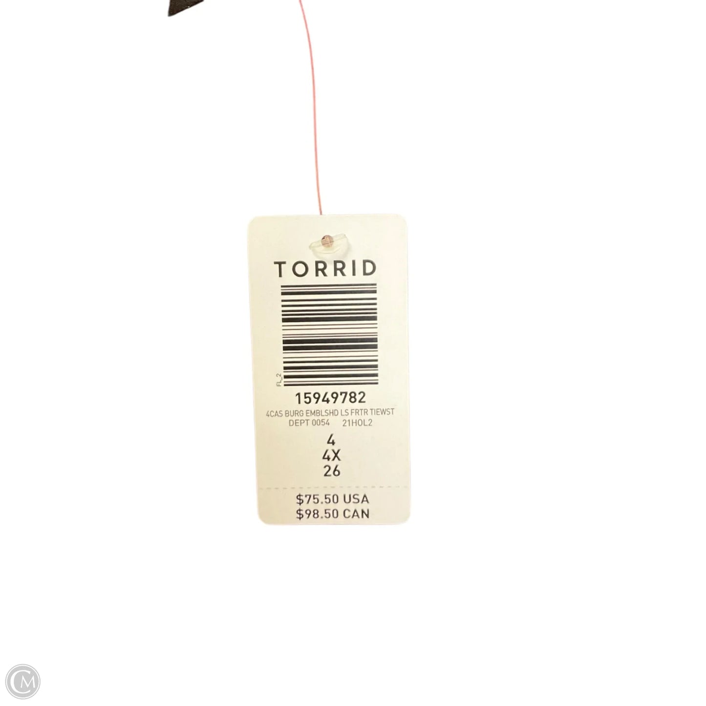 Dress Casual Short By Torrid In Red, Size: 4x