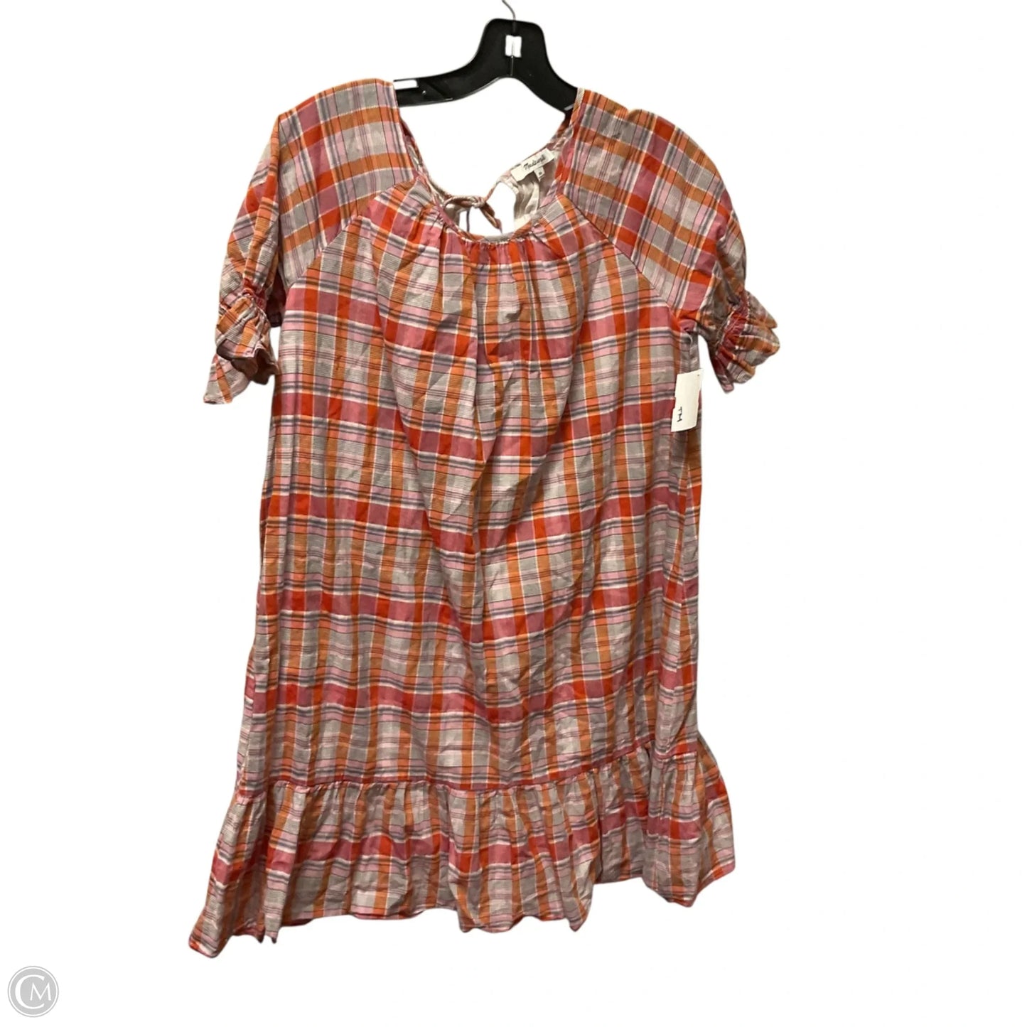 Dress Casual Short By Madewell In Plaid Pattern, Size: Xs