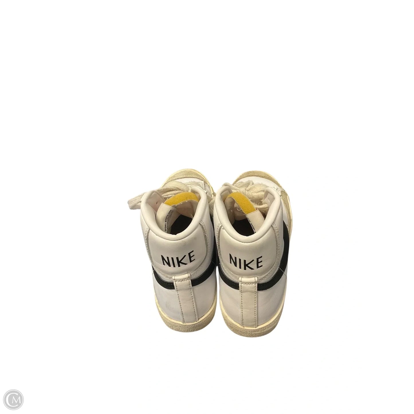 Shoes Athletic By Nike In White, Size: 6