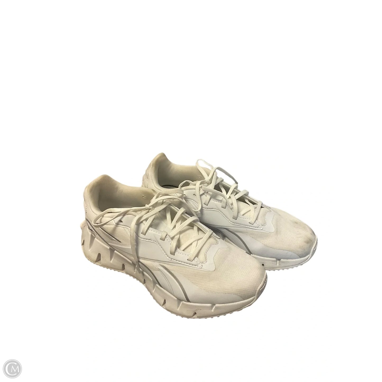 Shoes Athletic By Reebok In White, Size: 7.5