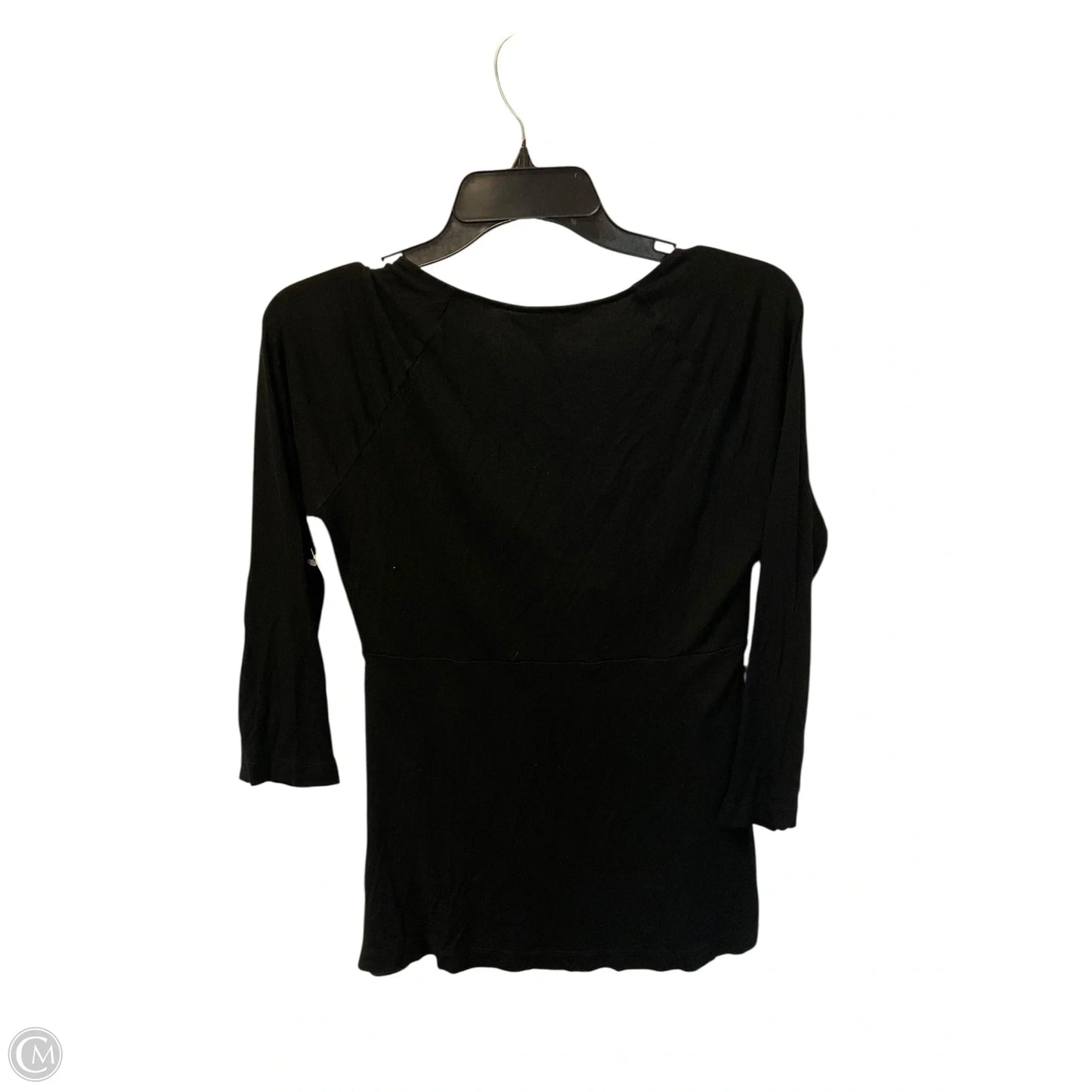 Top Long Sleeve By Bcbgmaxazria In Black, Size: S