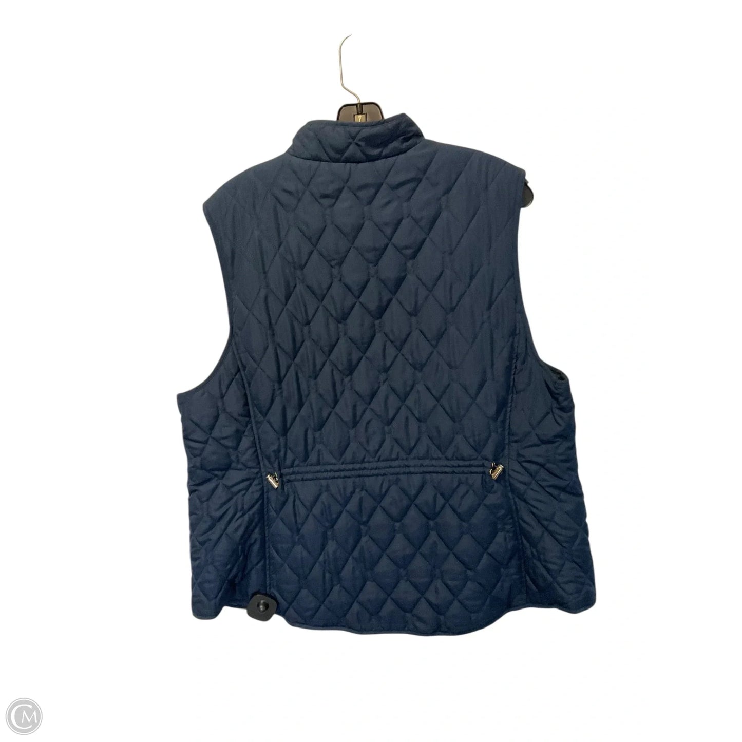 Vest Puffer & Quilted By Croft And Barrow In Navy, Size: Xxl