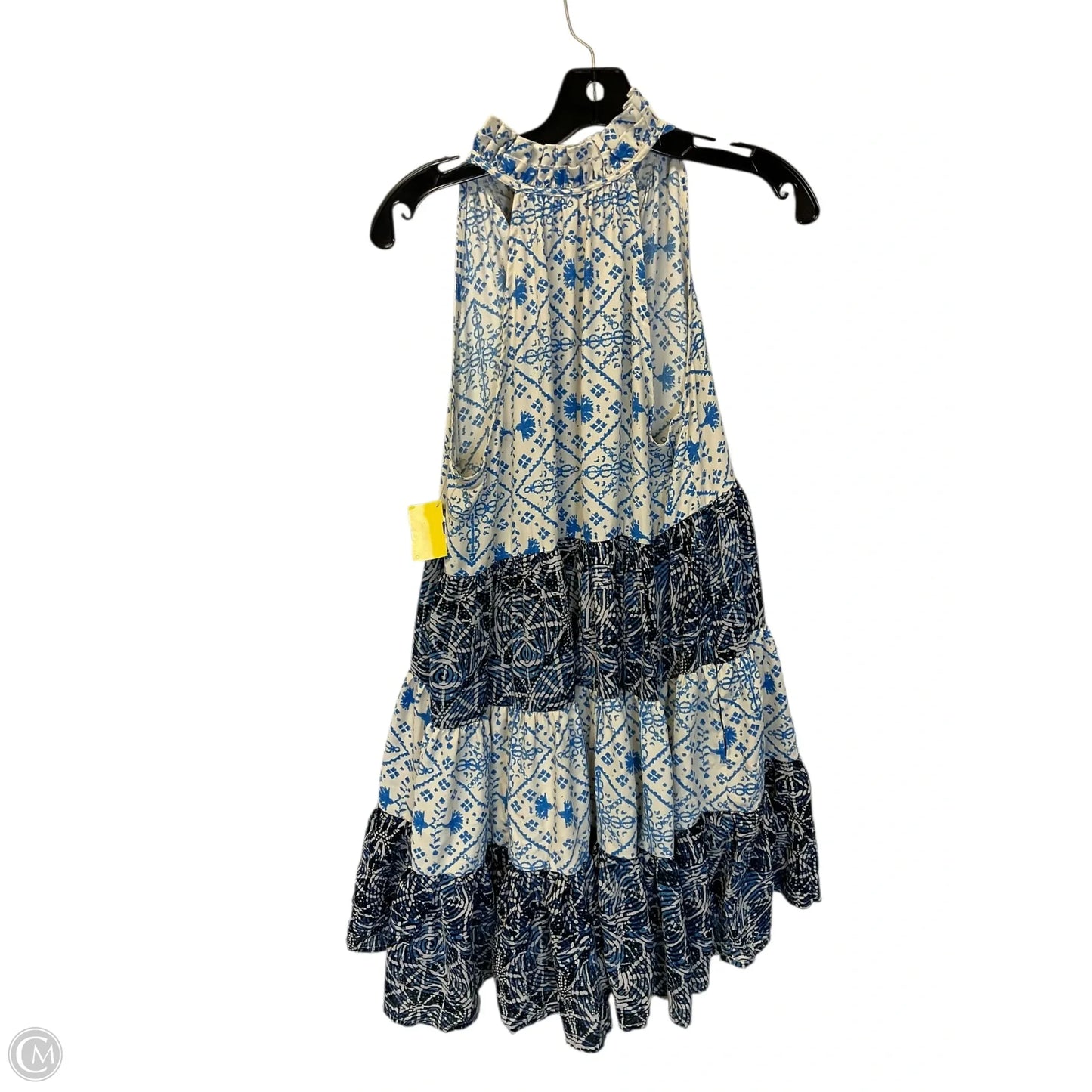 Dress Casual Short By Entro In Blue & White, Size: S