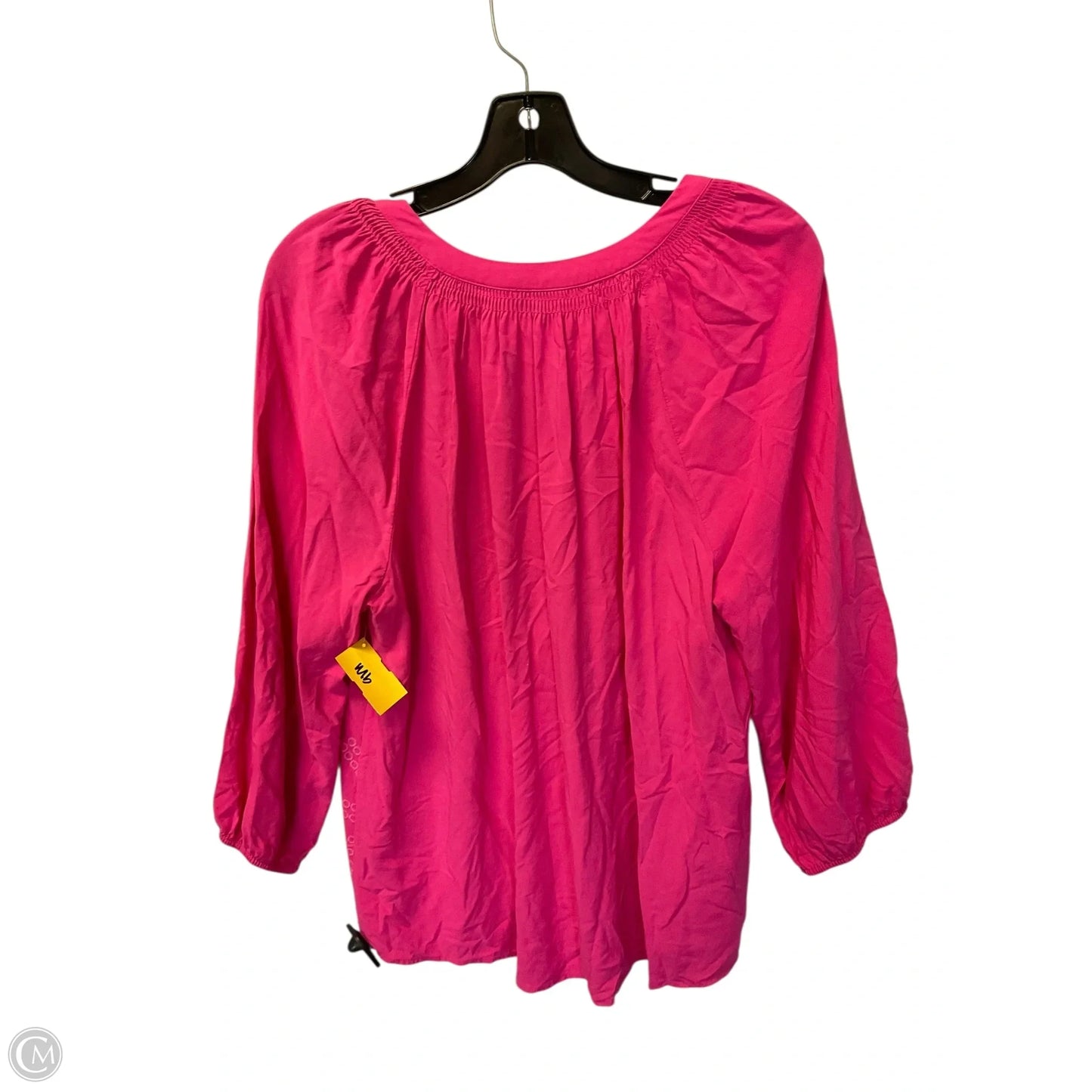Top Long Sleeve By Crown And Ivy In Pink, Size: Xl