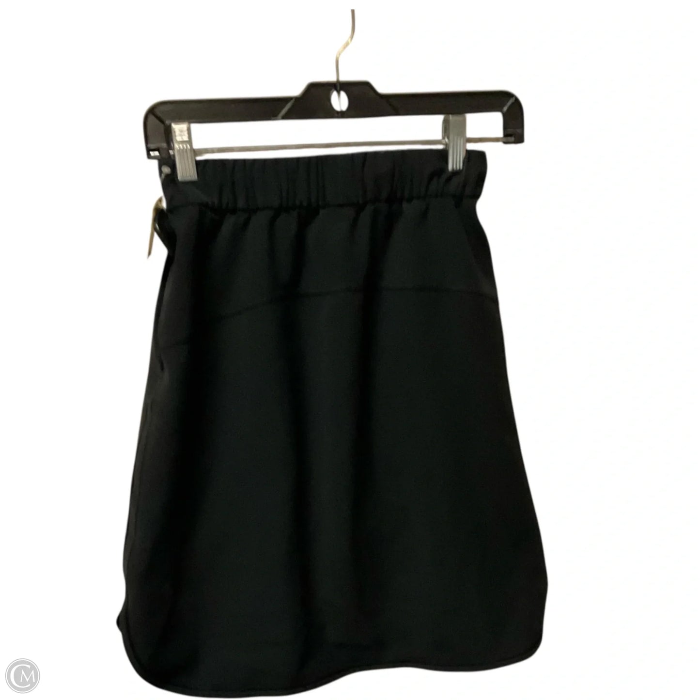 Athletic Skirt By Lululemon In Black, Size: 4