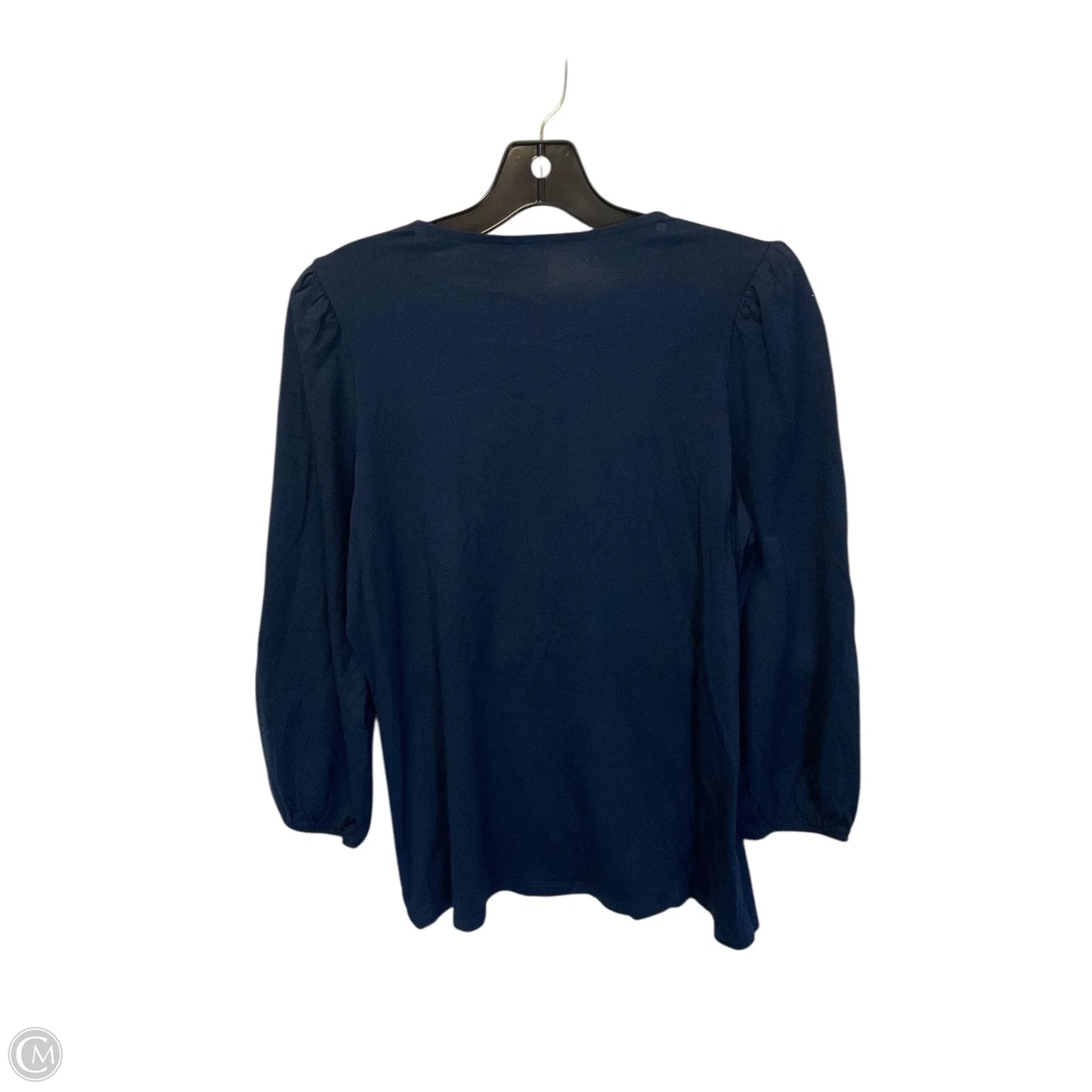 Top Long Sleeve By Crown And Ivy In Navy, Size: S