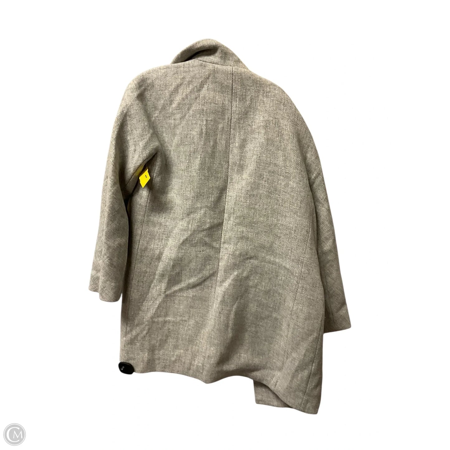 Coat Trench Coat By J. Crew In Grey, Size: 8