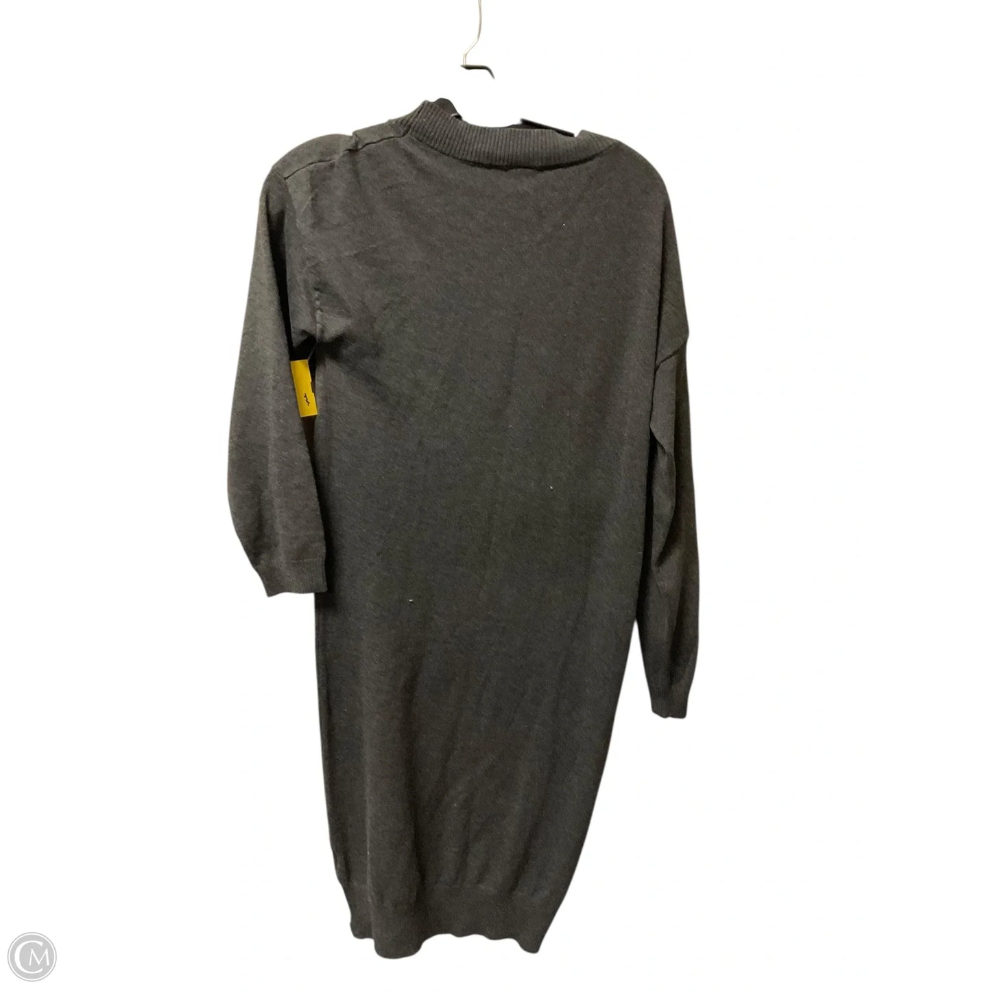 Dress Casual Midi By Pink Blush In Grey, Size: L