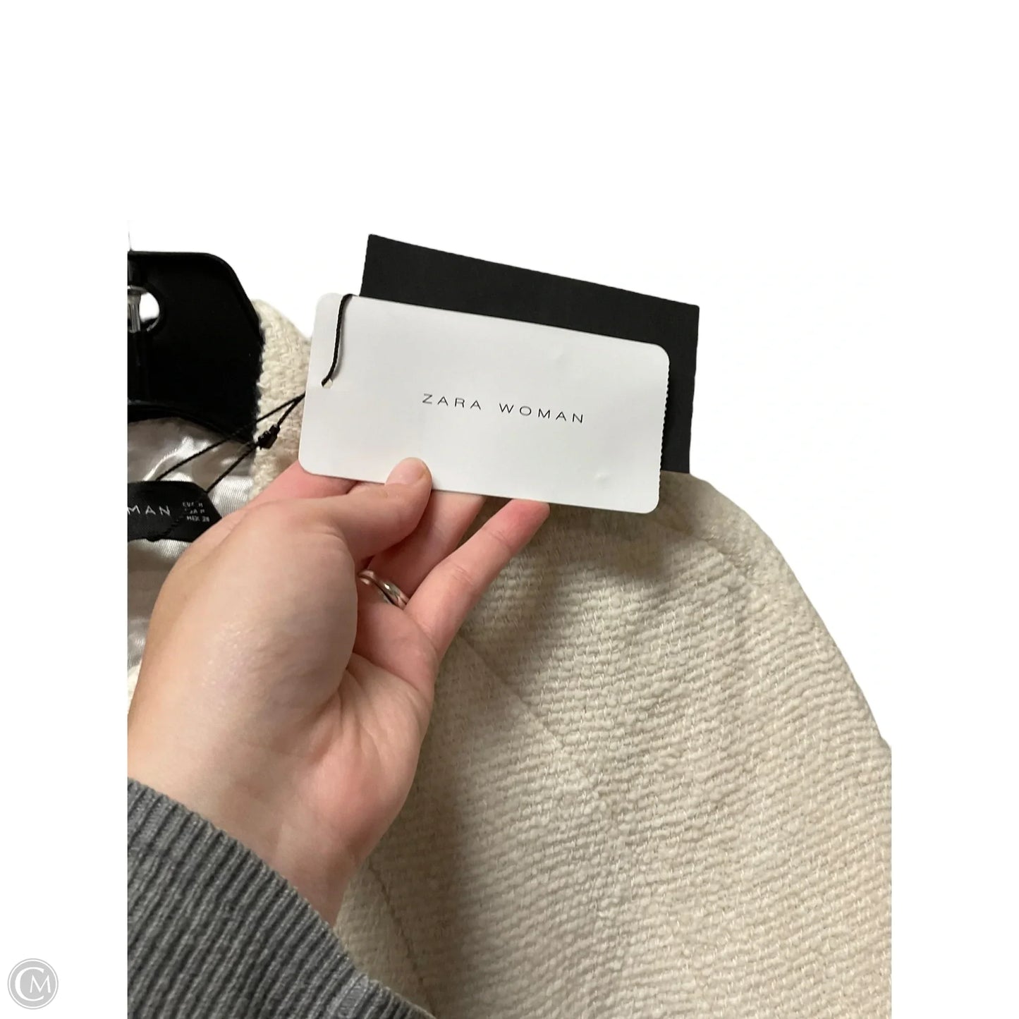 Jacket Other By Zara In Cream, Size: M