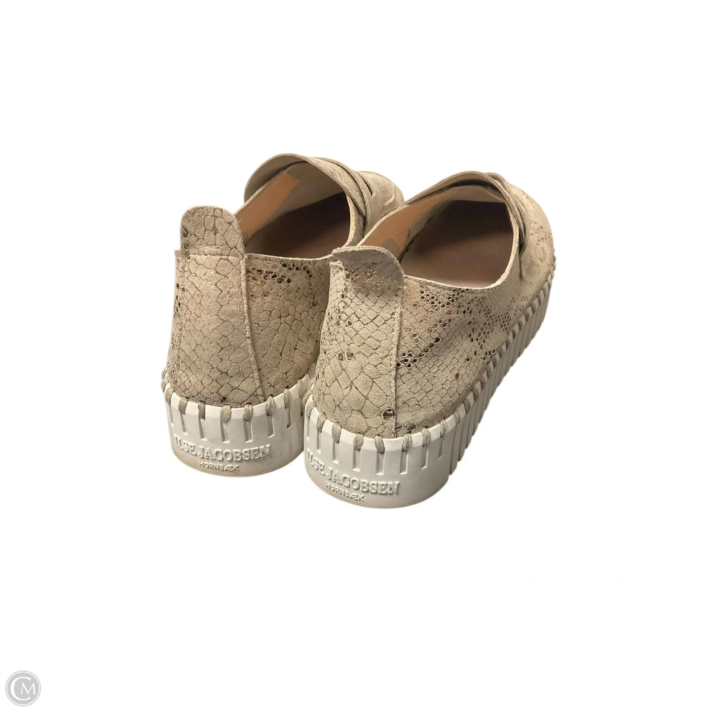 Shoes Flats By Clothes Mentor In Snakeskin Print, Size: 9