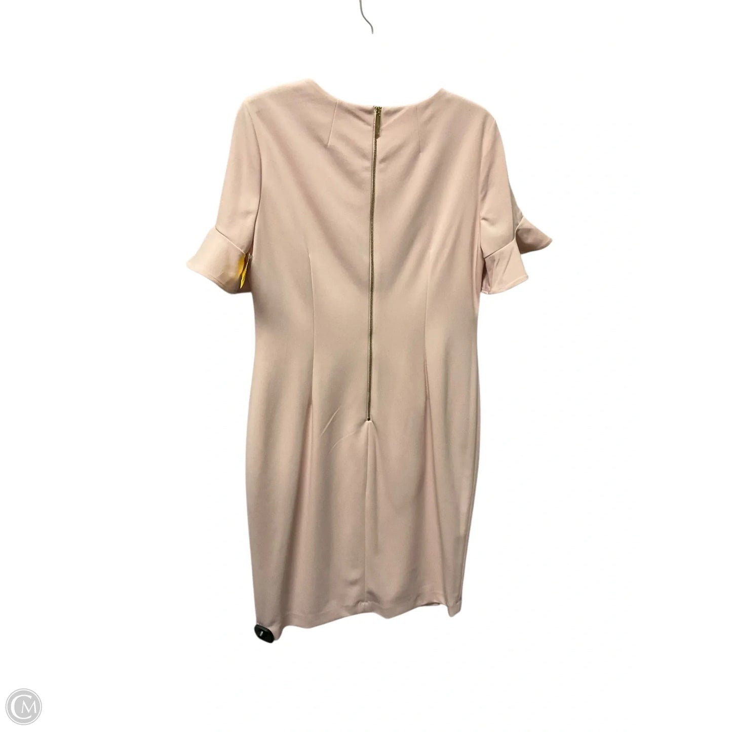 Dress Work By Calvin Klein In Pink, Size: 12