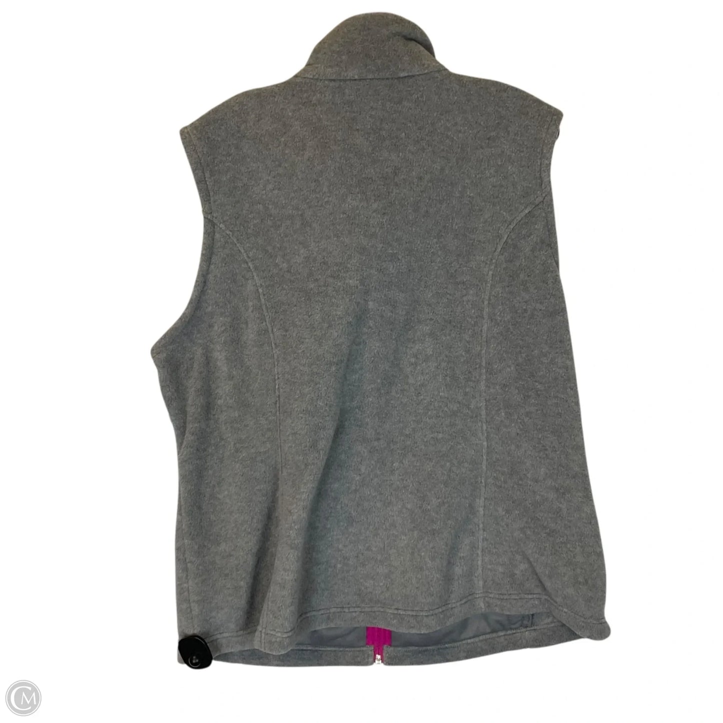 Vest Fleece By Columbia In Grey, Size: 1x