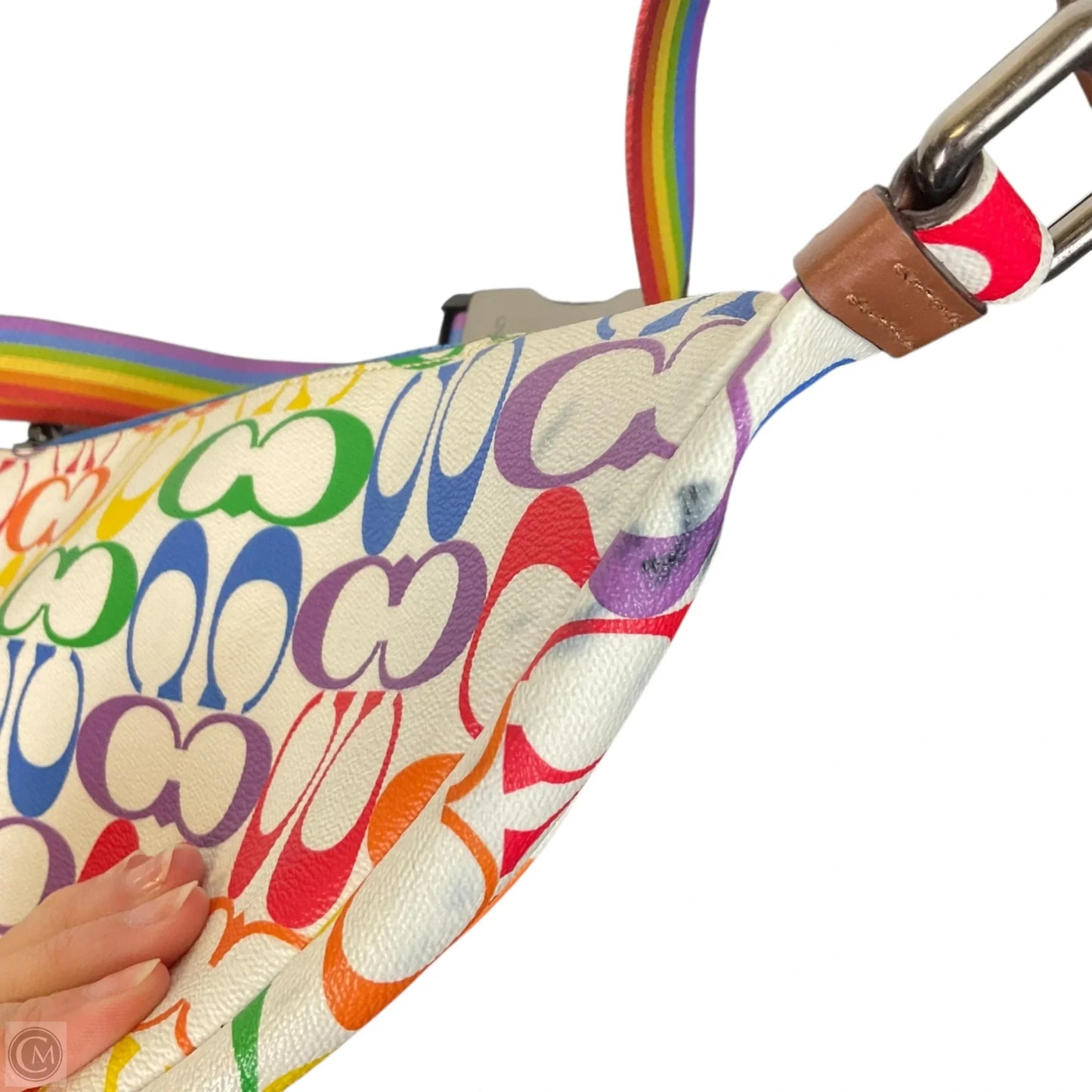 Belt Bag Designer By Coach, Size: Large