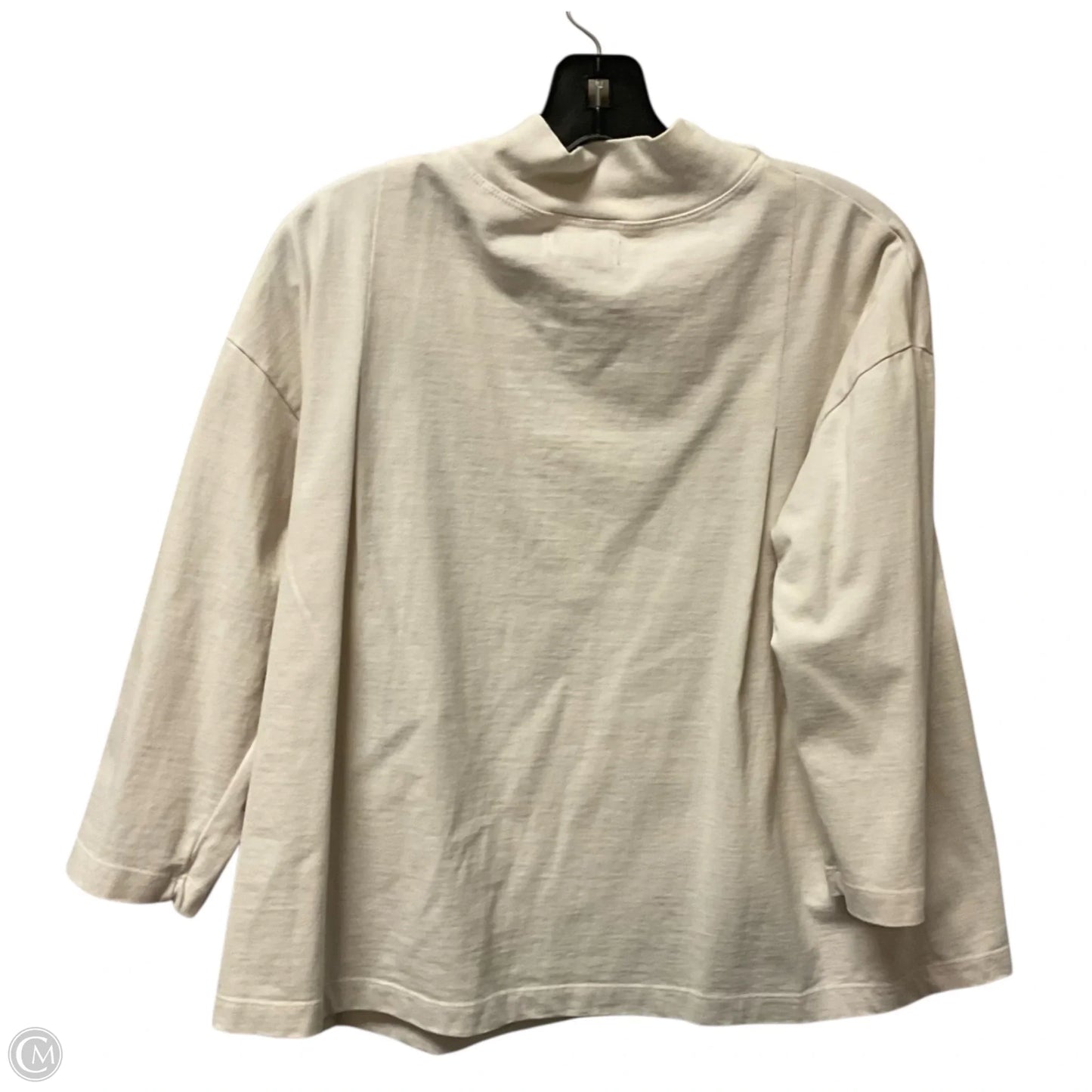 Top Long Sleeve By Velvet By Graham & Spencer In Cream, Size: S