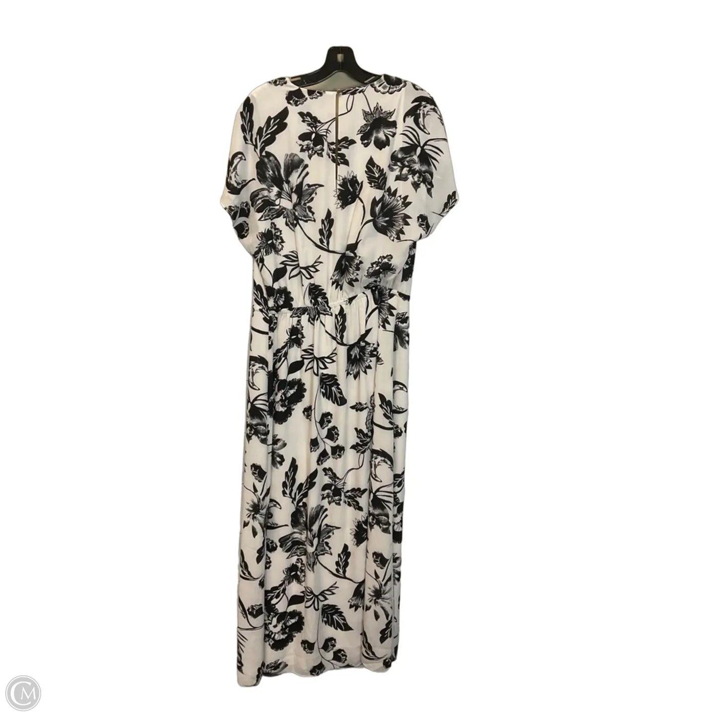 Dress Casual Maxi By White House Black Market In Black & White, Size: S