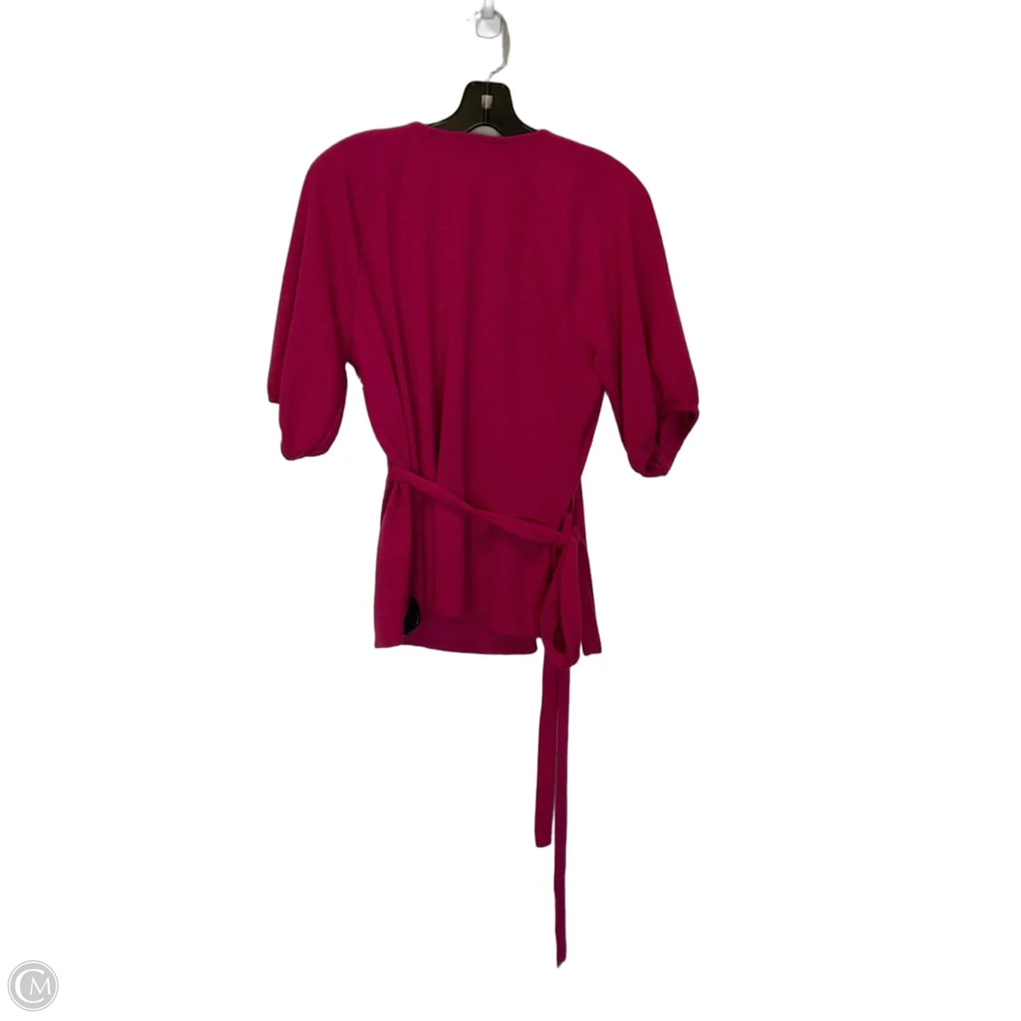 Top Short Sleeve By Banana Republic In Pink, Size: L