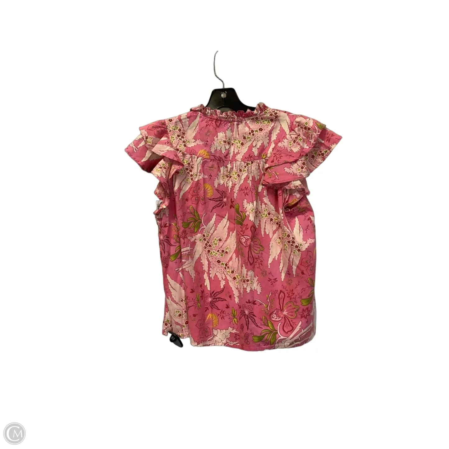 Top Short Sleeve By Clothes Mentor In Pink, Size: M