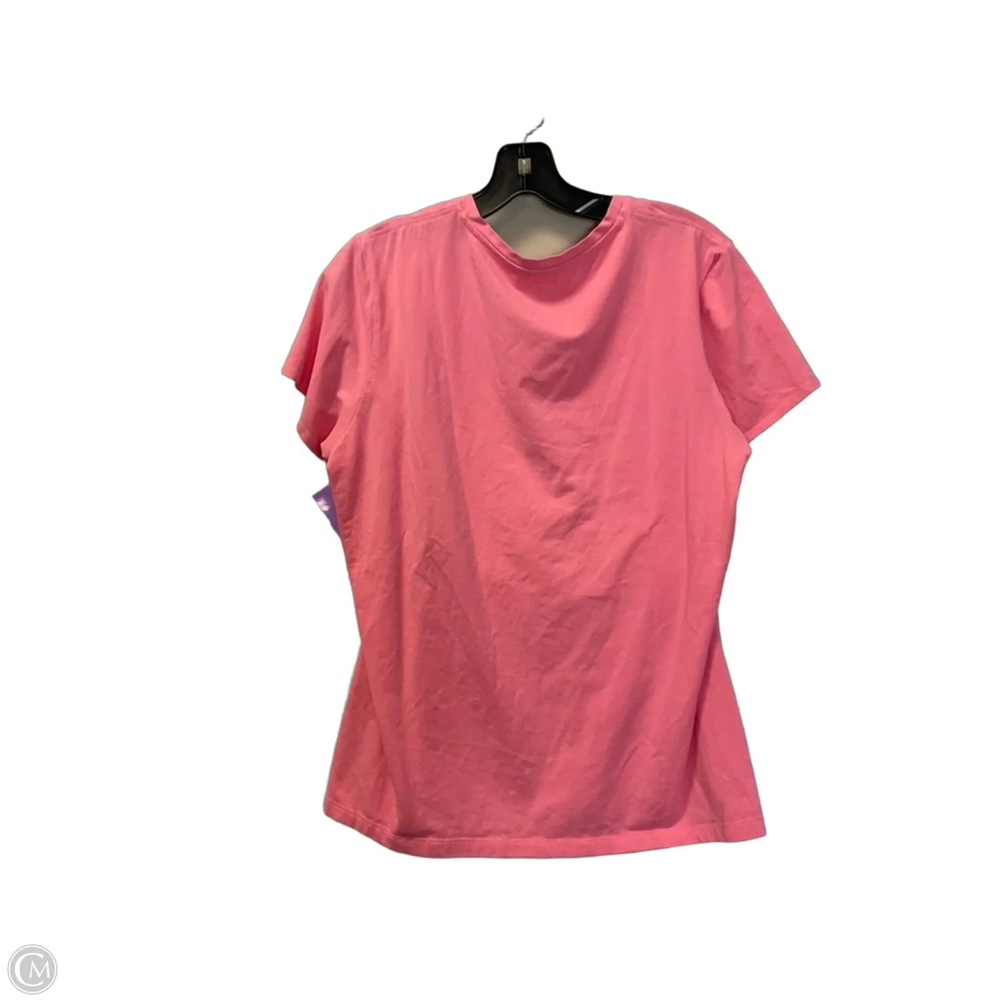 Top Short Sleeve Basic By Calvin Klein Performance In Pink, Size: Xl