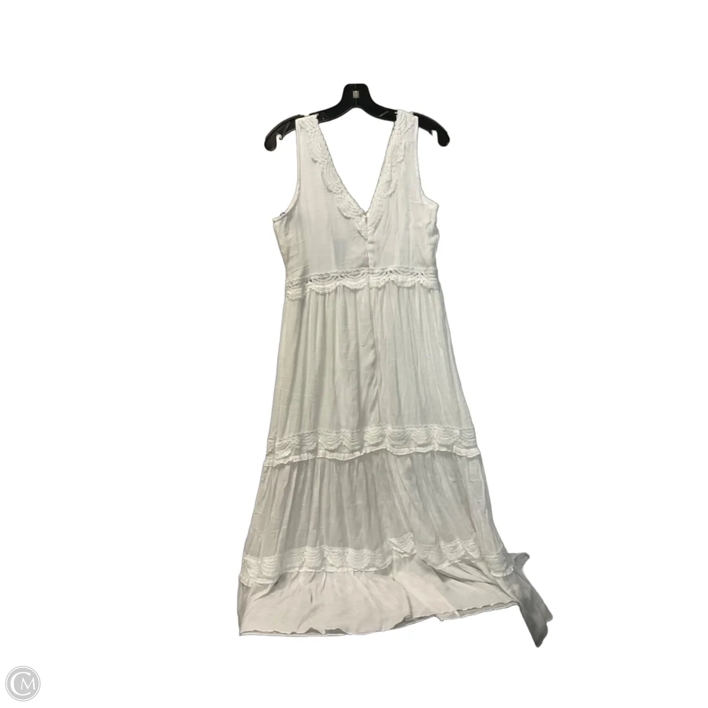 Dress Casual Maxi By Say What In White, Size: M