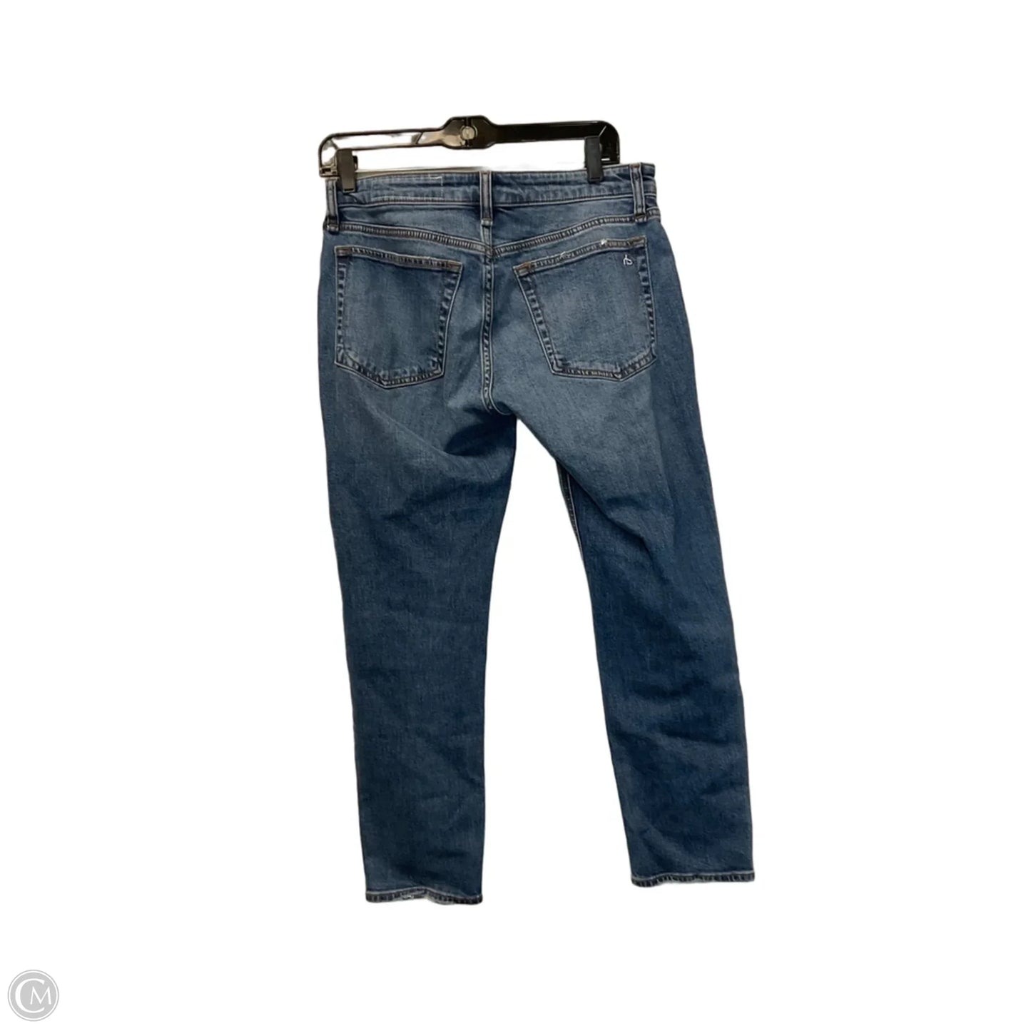 Jeans Skinny By Rag And Bone In Blue Denim, Size: 2