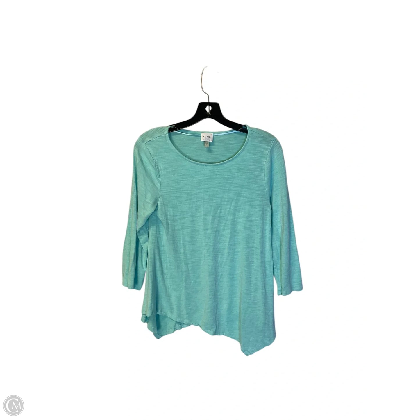 Top Long Sleeve By Cupio In Blue, Size: M