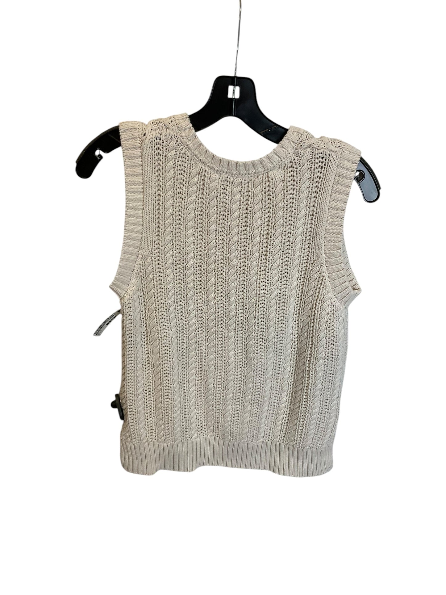 Vest Sweater By Rachel Zoe In Cream, Size: M