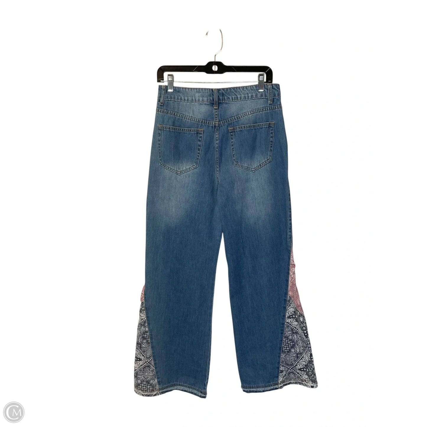 Jeans Boot Cut By Easel In Blue Denim, Size: M