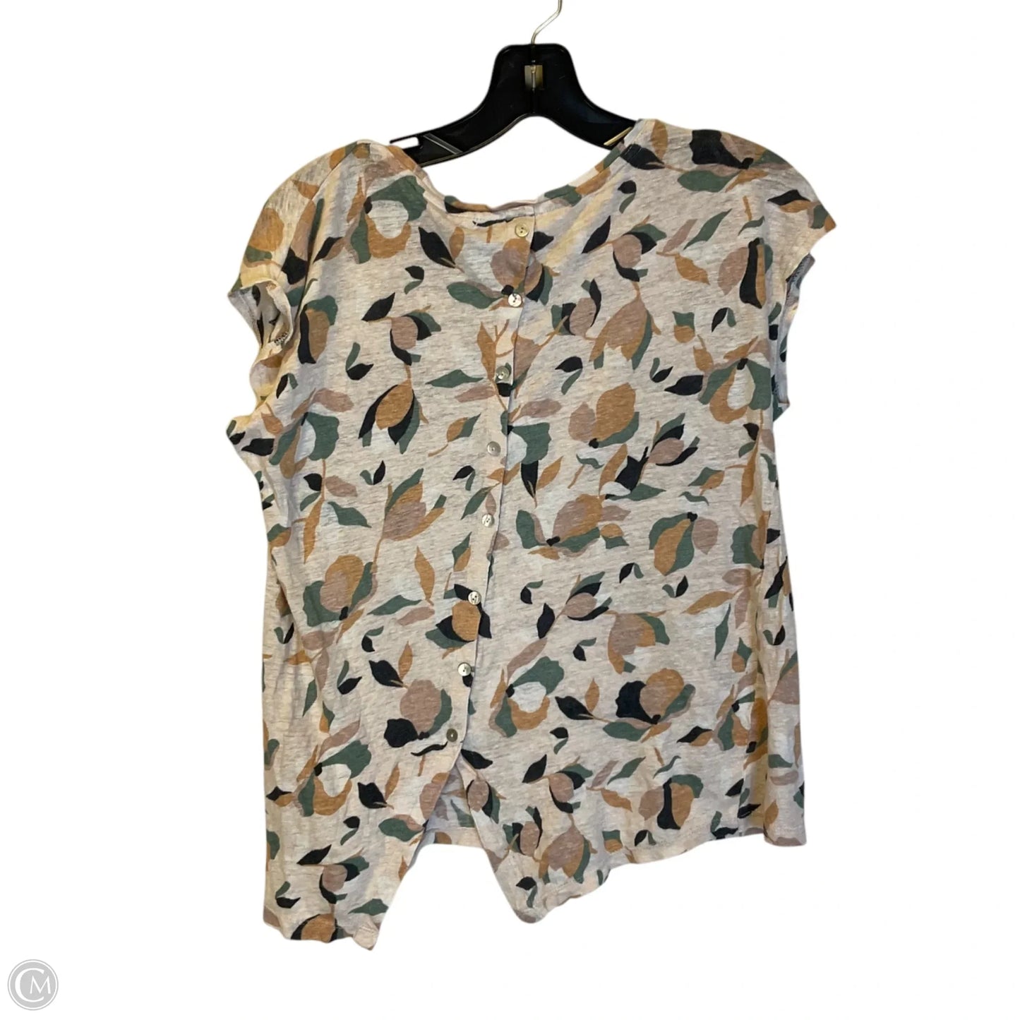 Top Short Sleeve Basic By Rachel Zoe In Multi-colored, Size: M