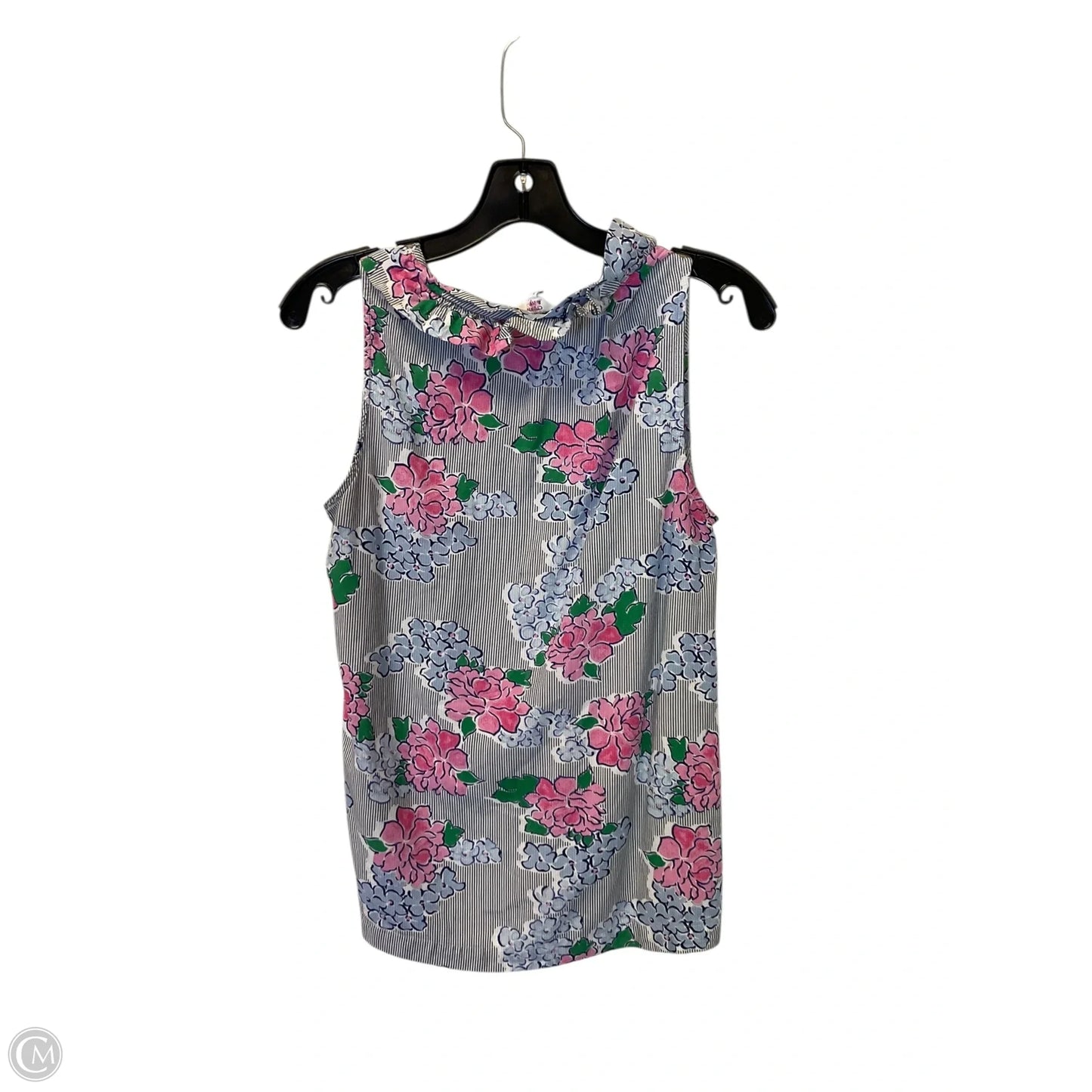 Top Sleeveless By Crown And Ivy In Floral Print, Size: S