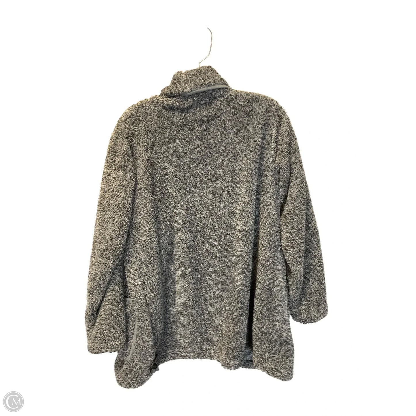 Sweater Cardigan By Soft Surroundings In Grey, Size: S