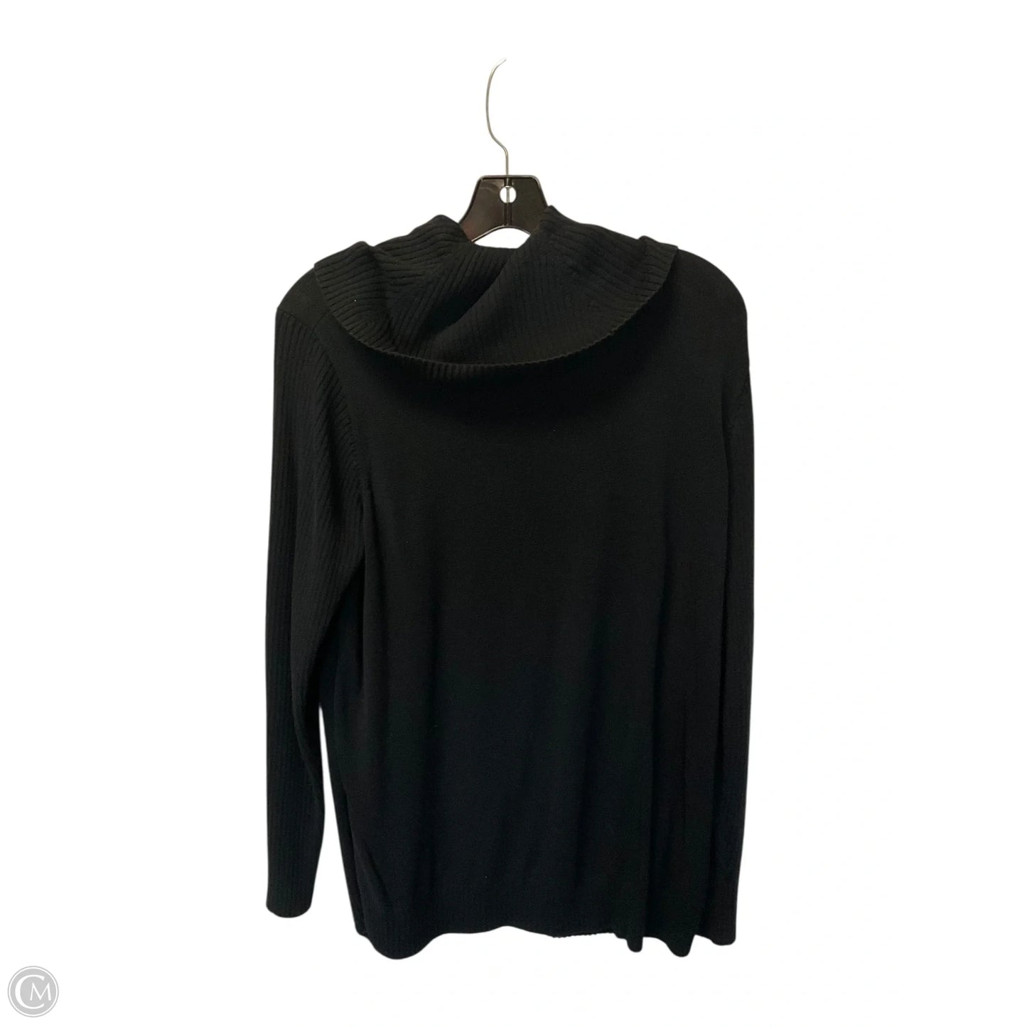 Top Long Sleeve By Crown And Ivy In Black, Size: M