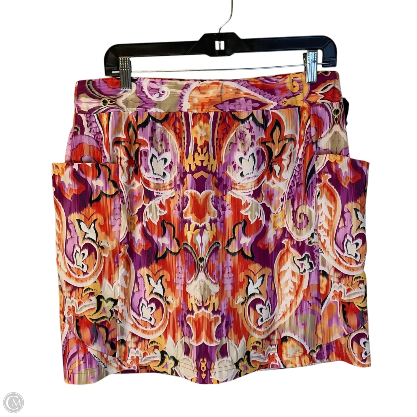 Skirt Mini & Short By Chicos In Purple, Size: 12