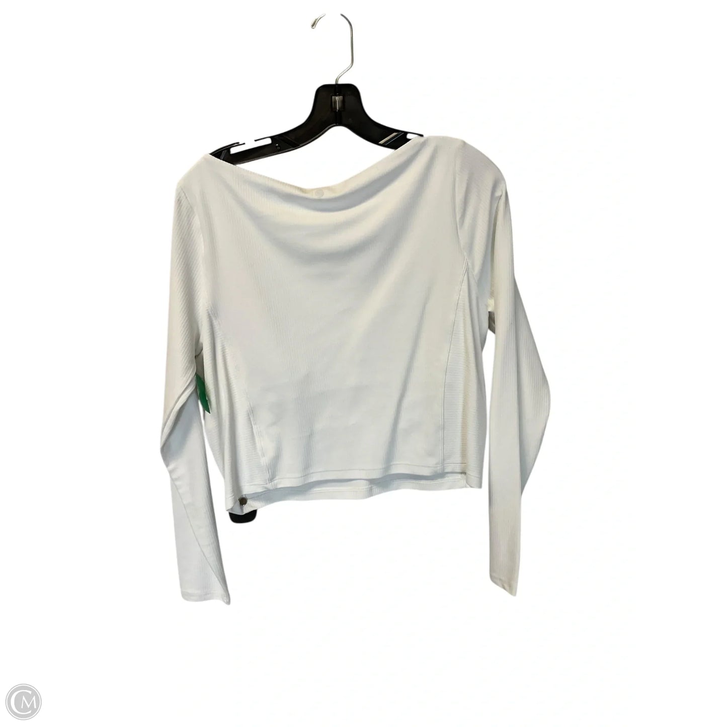 Athletic Top Long Sleeve Crewneck By Calia In White, Size: Xl