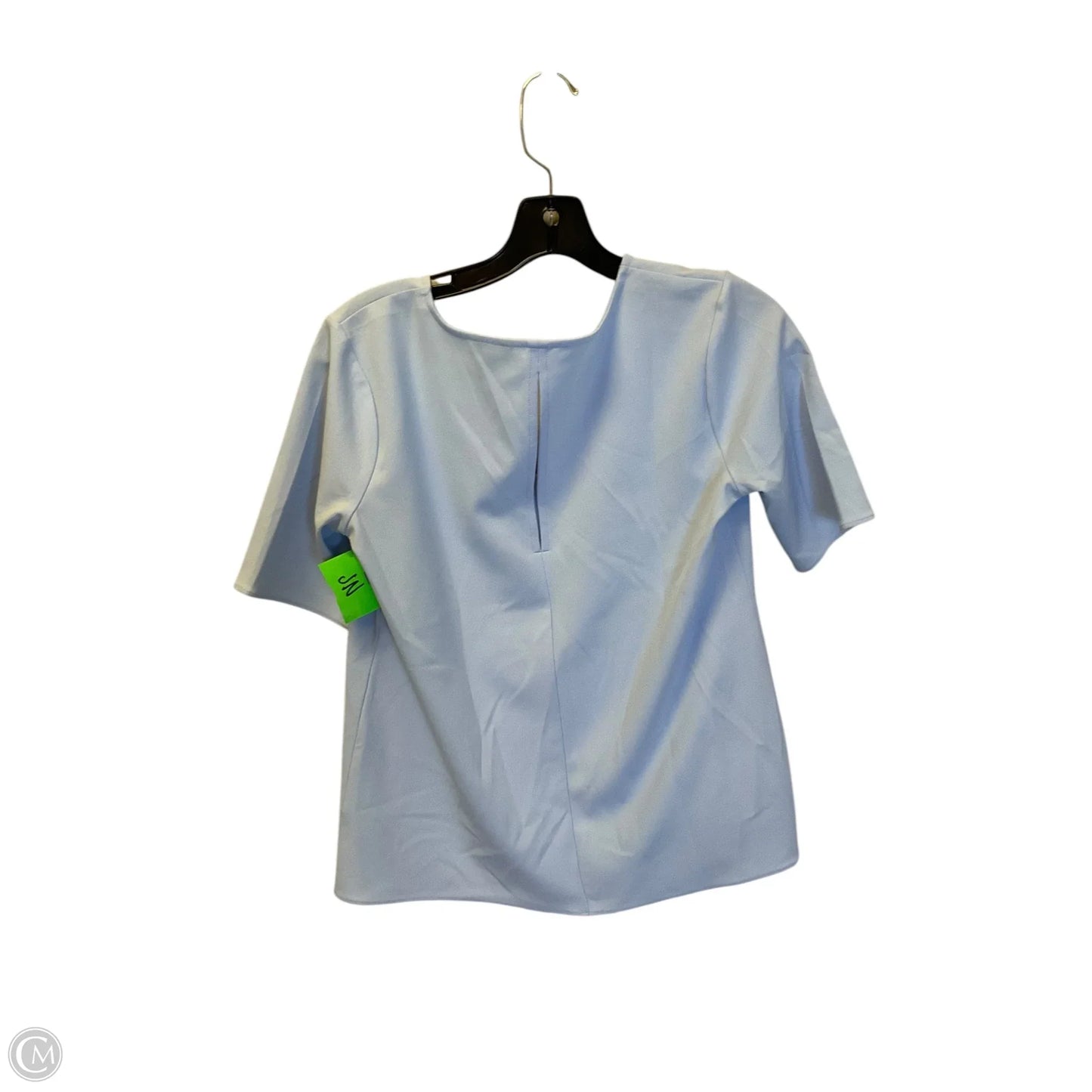 Top Short Sleeve By Ann Taylor In Blue, Size: Xs