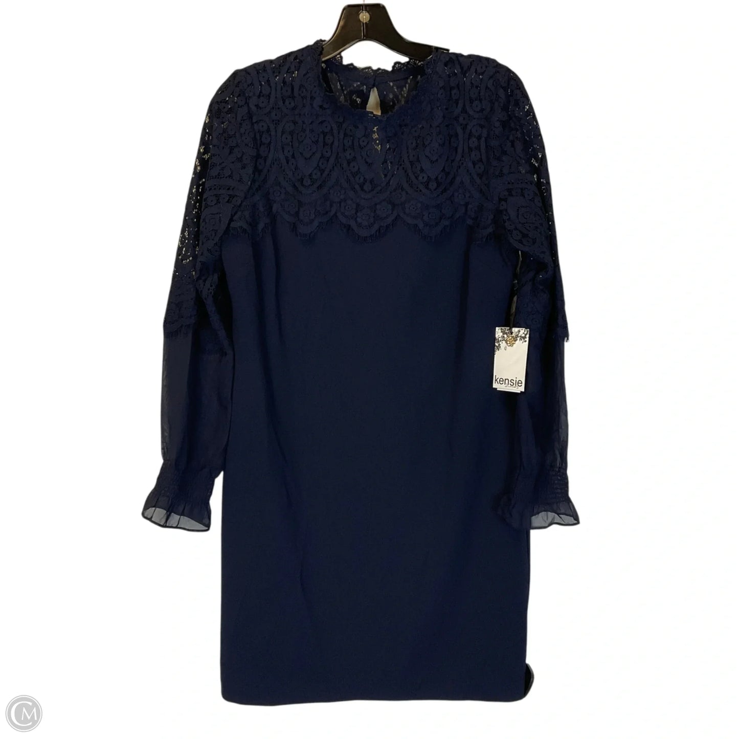 Dress Party Midi By Kensie In Navy, Size: 12