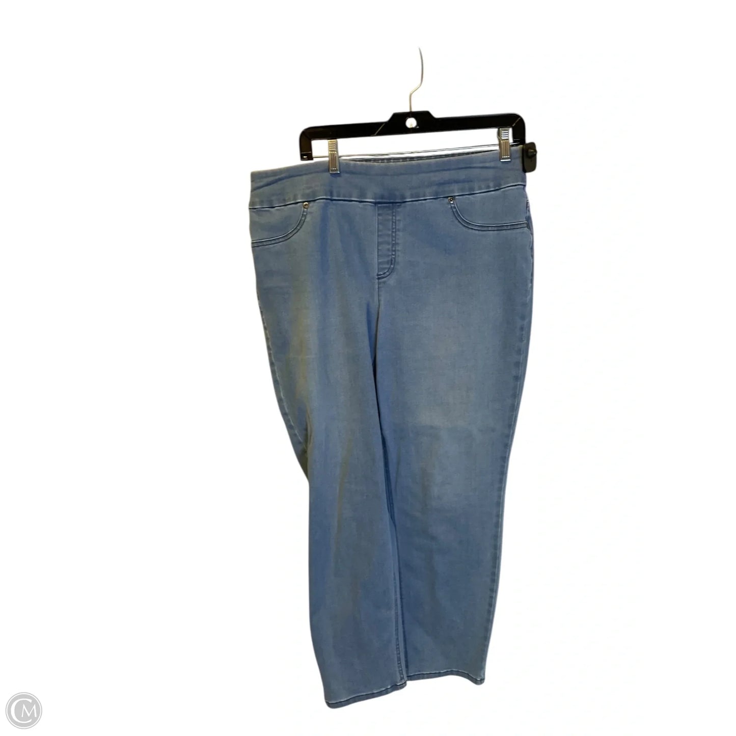 Jeans Skinny By Chicos In Blue Denim, Size: 12