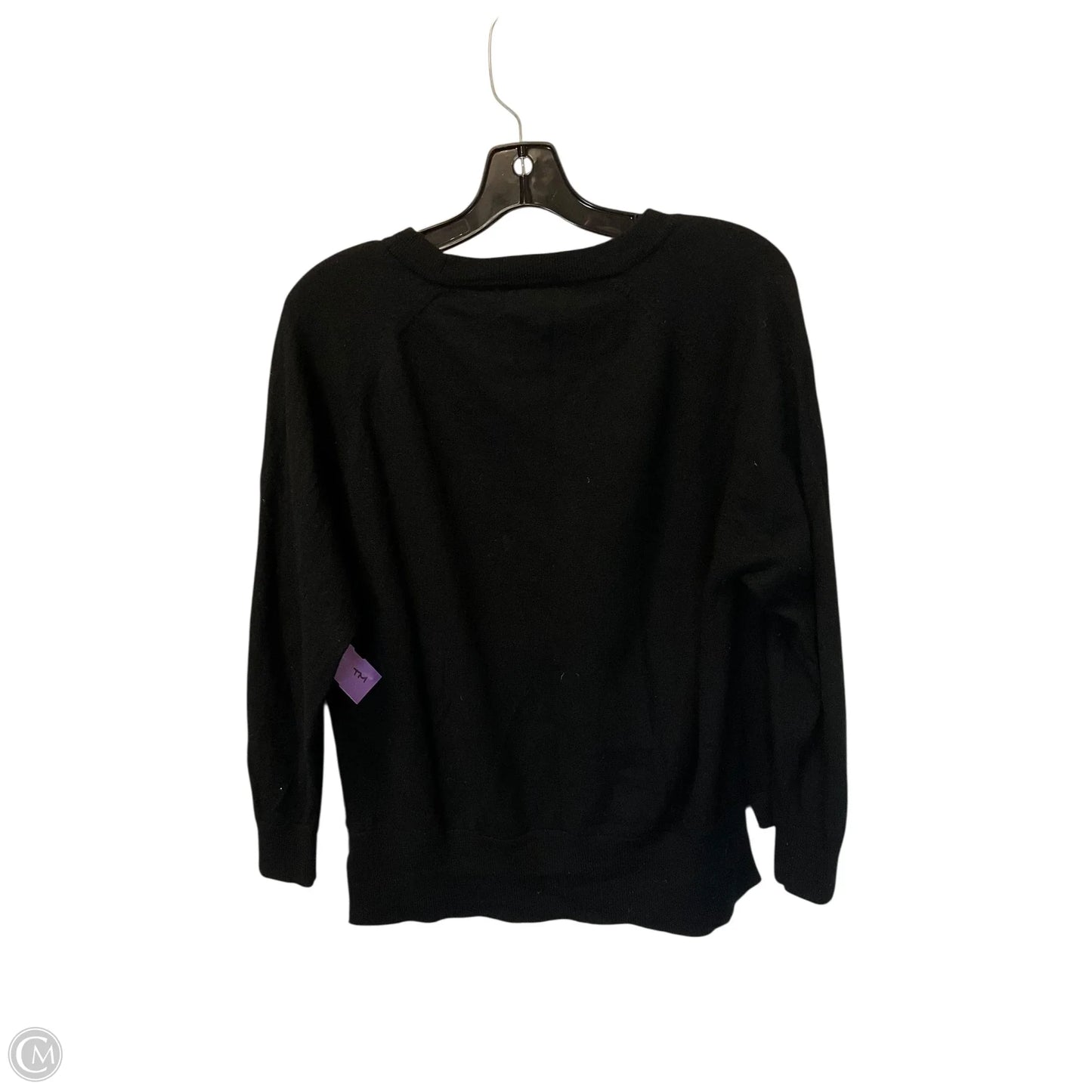 Top Long Sleeve By French Connection In Black, Size: L