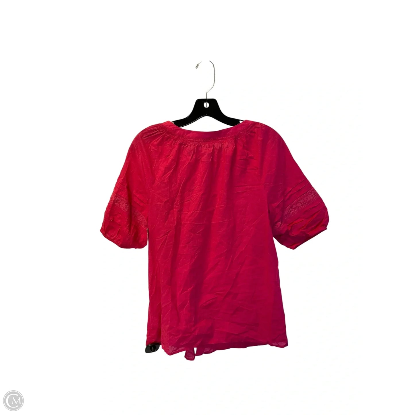 Top Short Sleeve By Talbots In Pink, Size: S
