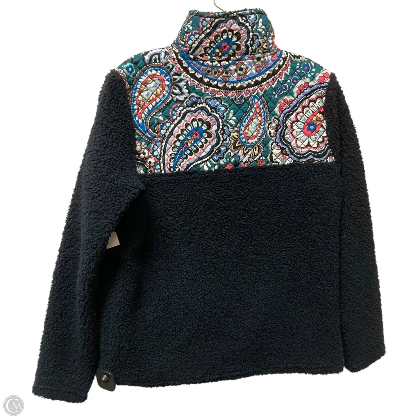 Sweatshirt Collar By Vera Bradley In Blue, Size: S