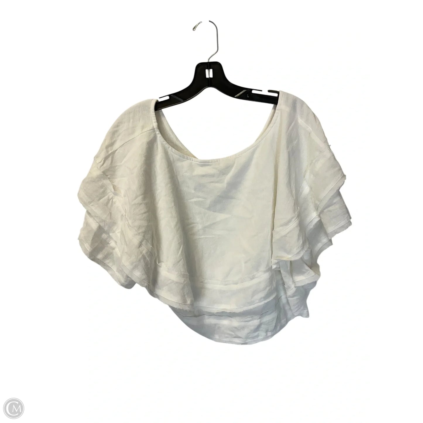 Top Short Sleeve By Free People In White, Size: S