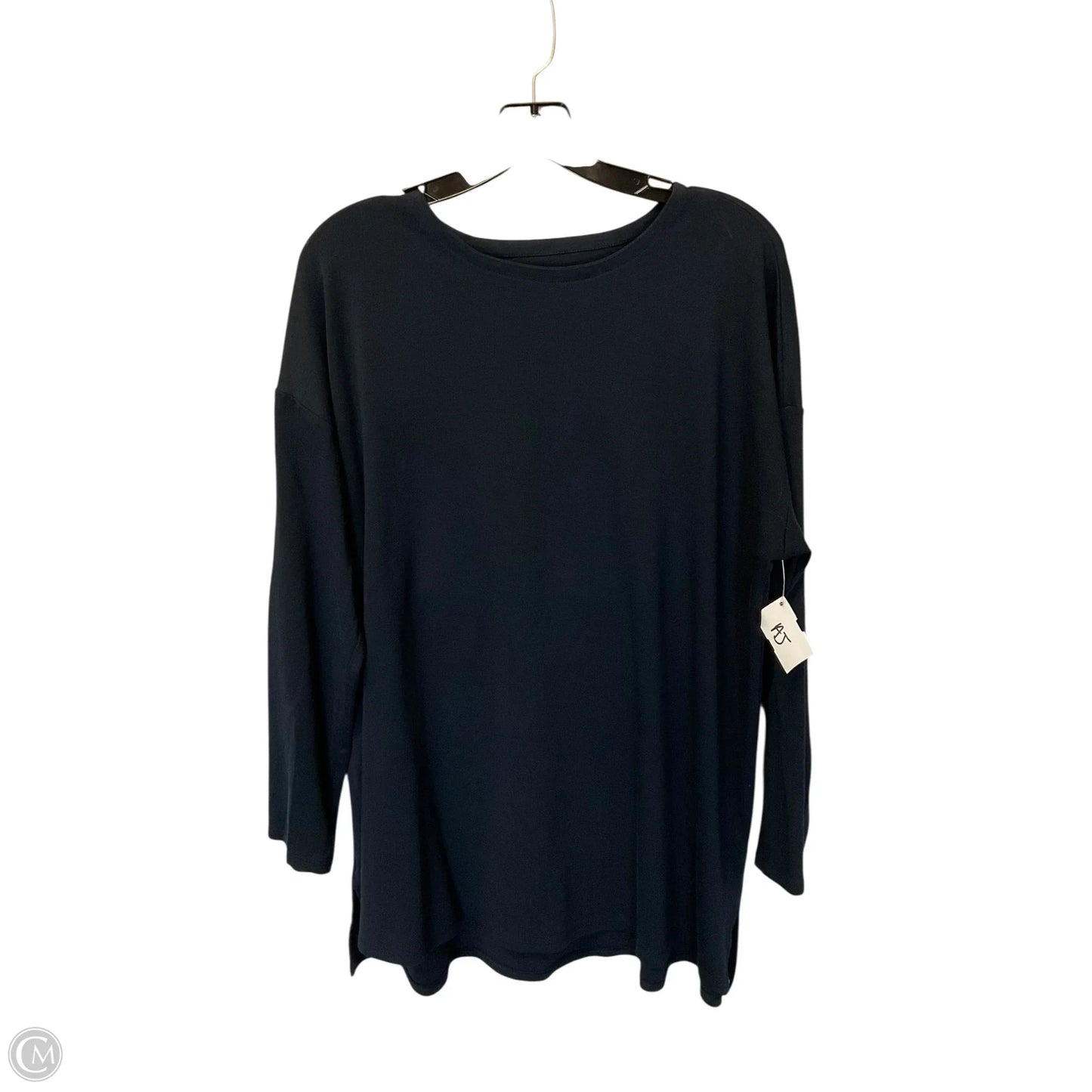Top Long Sleeve Basic By J. Jill In Navy, Size: Xl