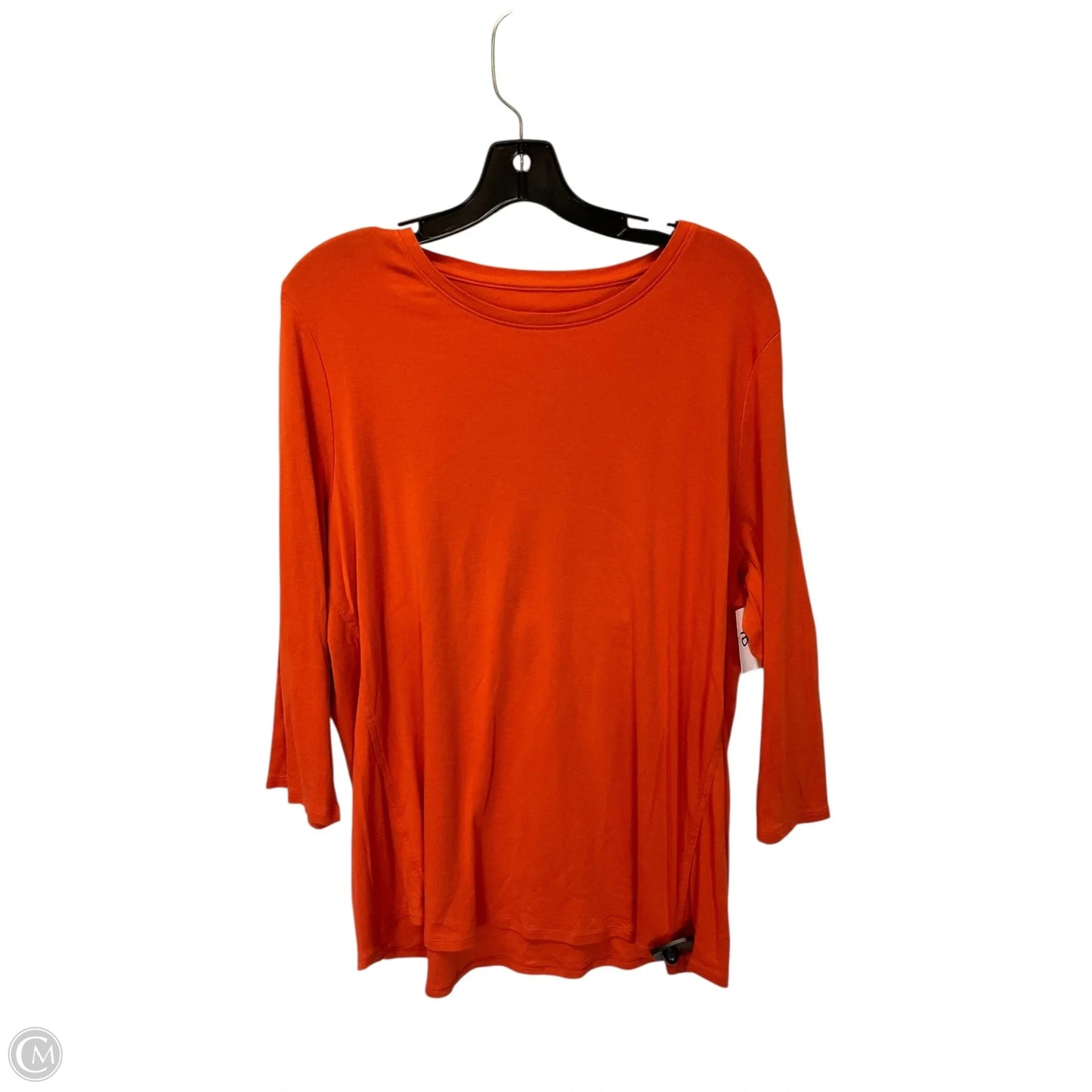 Top Long Sleeve Basic By J. Jill In Orange, Size: Xl