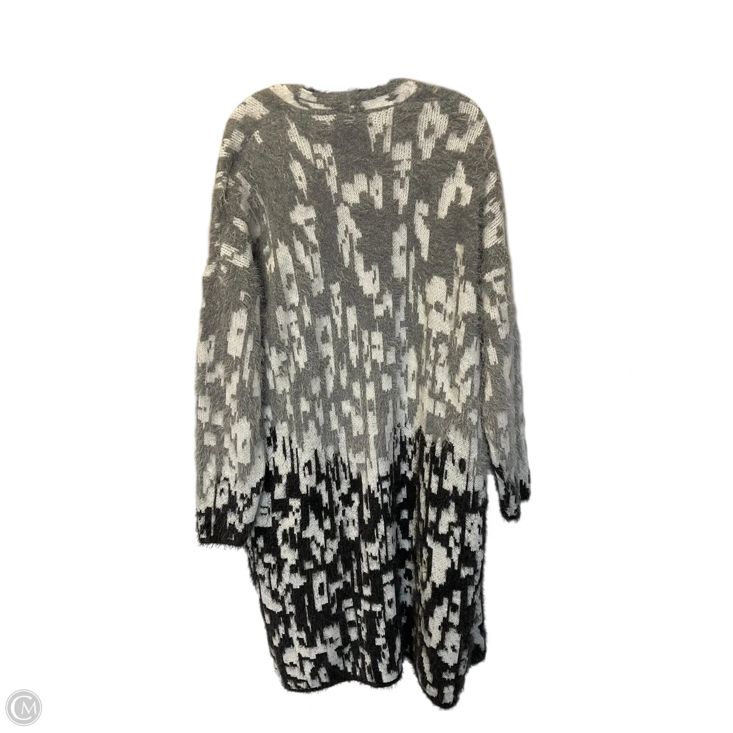 Sweater Cardigan By New Directions In Animal Print, Size: 3x