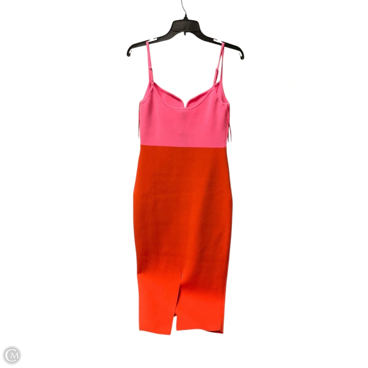 Dress Casual Maxi By Express In Pink, Size: S