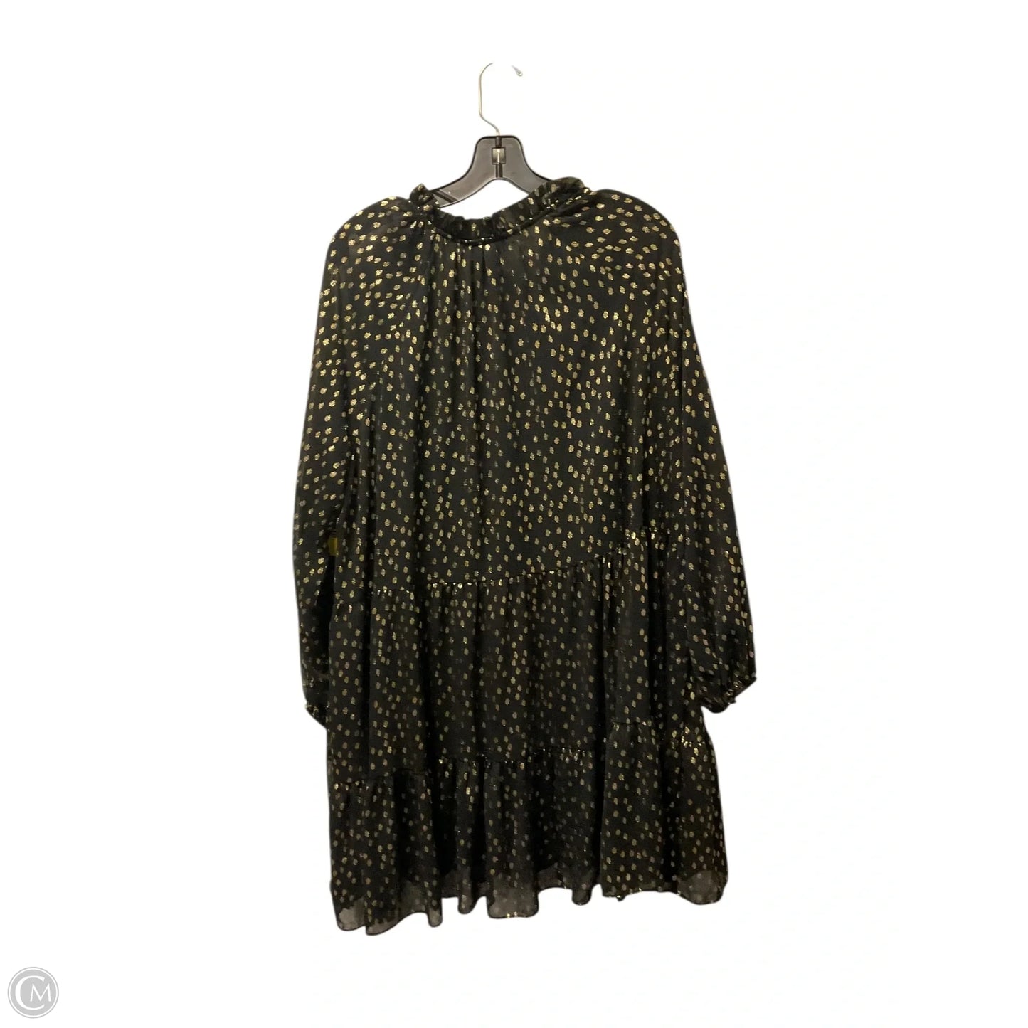 Dress Casual Short By H&m In Polkadot Pattern, Size: 14