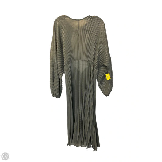 Dress Casual Maxi By Anthropologie In Grey, Size: Osfm