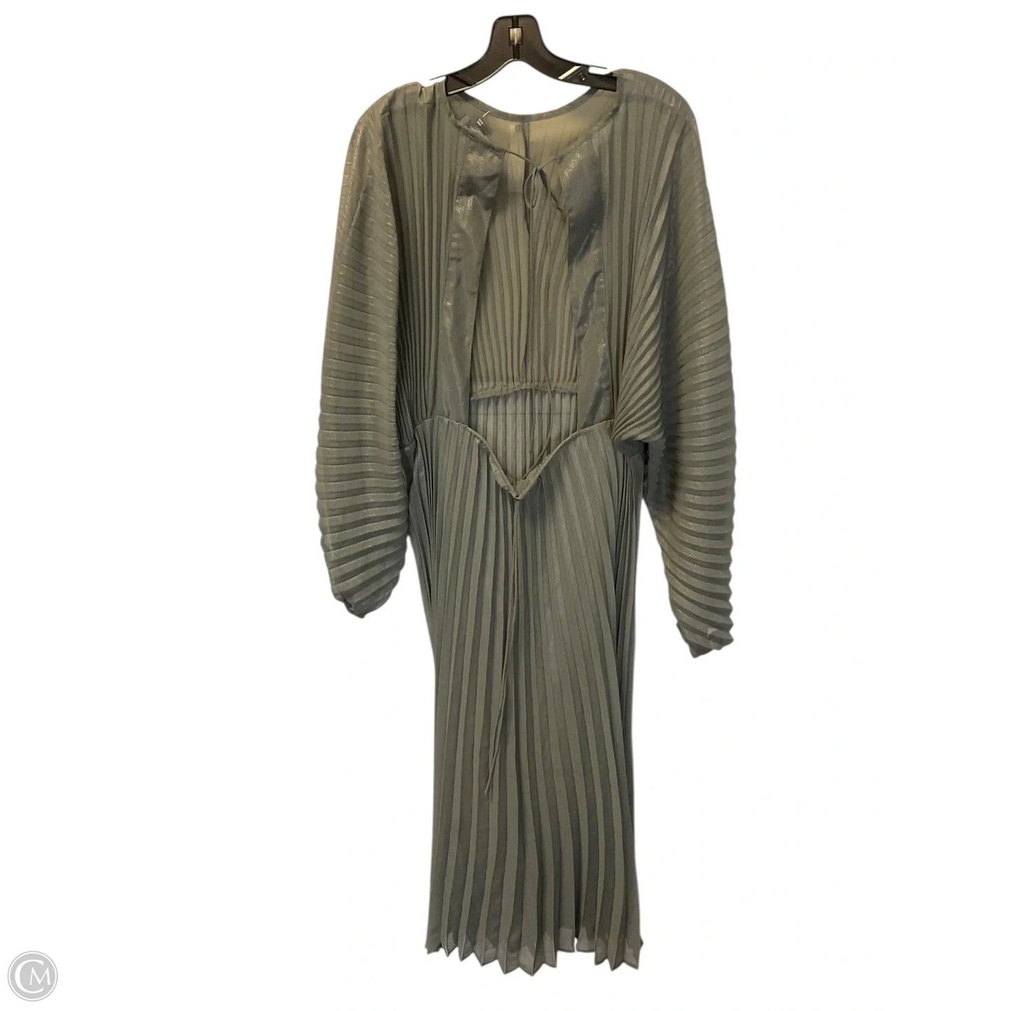 Dress Casual Maxi By Anthropologie In Grey, Size: Osfm