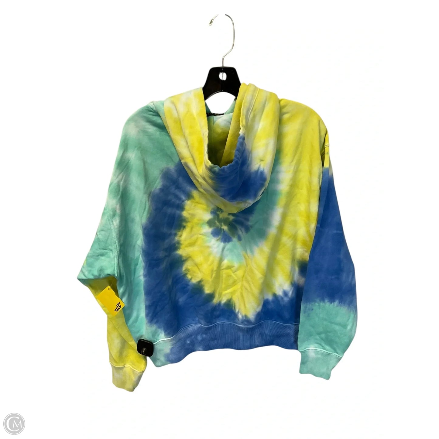 Sweatshirt Hoodie By Polo Ralph Lauren In Tie Dye Print, Size: S