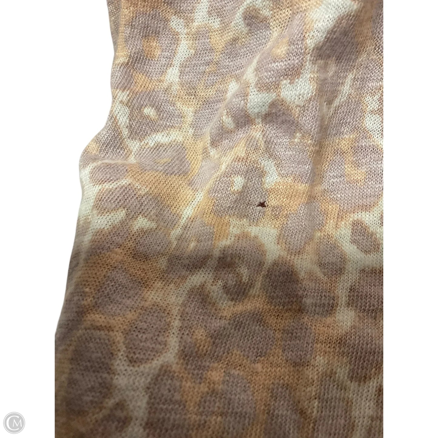 Top Short Sleeve By Maeve In Animal Print, Size: Xs