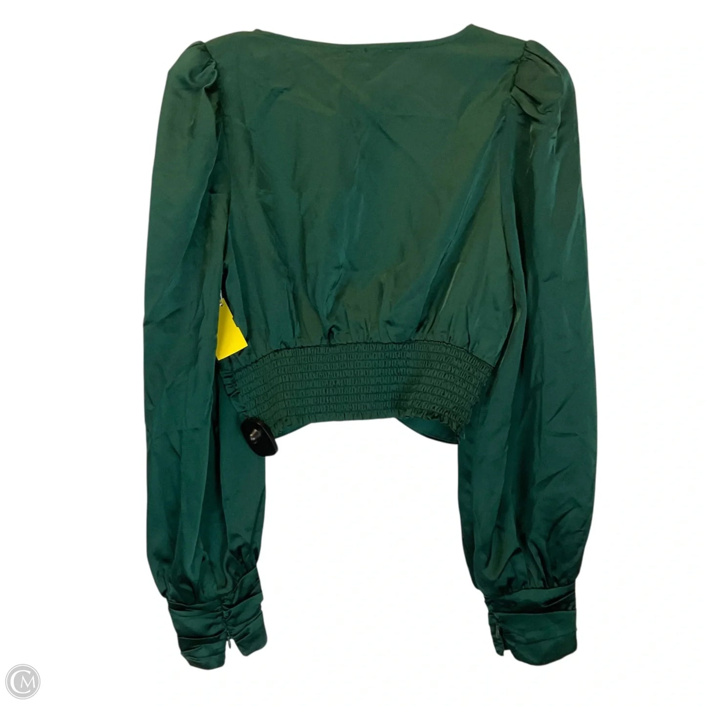Top Long Sleeve By Lush In Green, Size: M